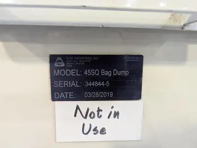 Used 2019 KICE INDUSTRIES 45SQ Dust Collectors British Columbia CA | Steep Hill Equipment Solutions #1307415