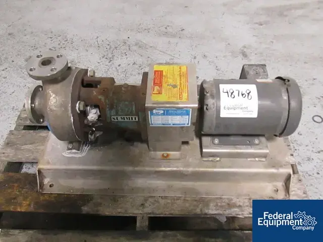 Used Summit Pump 1" x 1.5" x 6" Summit Centrifugal Pump, S/S Pumps Ohio US | Federal Equipment Company #125899