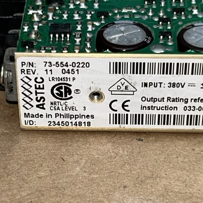 USED Astec 73-554-0220
