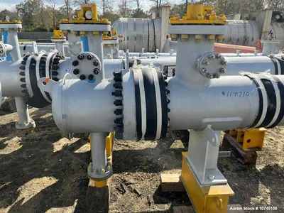 Used Wuxi Chemical Equipment Shell & Tube Heat Exchanger, 234 Sq Ft, Duplex 2205, 2023