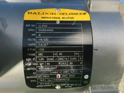 Used BALDOR VL3504 Motors (misc) Ohio US | HGR 24 #1453785