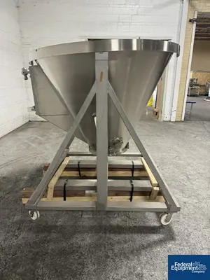 USED Vector Vector 120 Fluid Bed Dryer Expansion Chamber