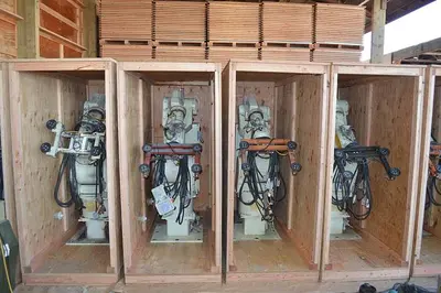 used Kawasaki robot FS 030L with "D+" (D Plus) controller