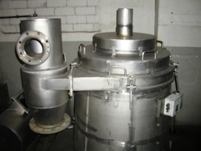 Krauss-Maffei ARZ-75 plastic pellet centrifuge, 316L SS.