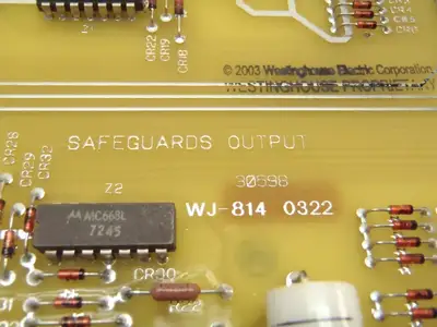 New | in-Stock Westinghouse Safeguards Output Board PLC Processors Michigan US | Maverick Industrial Sales #1407066