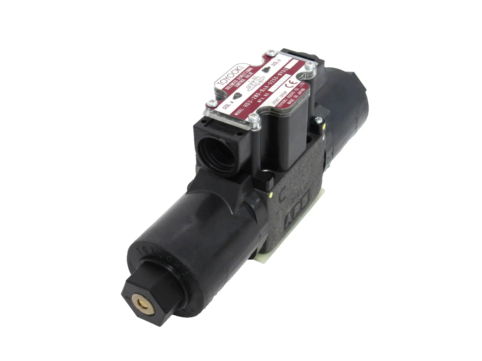 NEW TOYOOKI HD3-2WD-BCA-025D-WYD2 SOLENOID VALVE HD32WDBCA025DWYD2