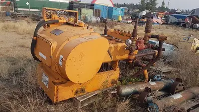 USED OILWELL 336P TRIPLEX MUD PUMP