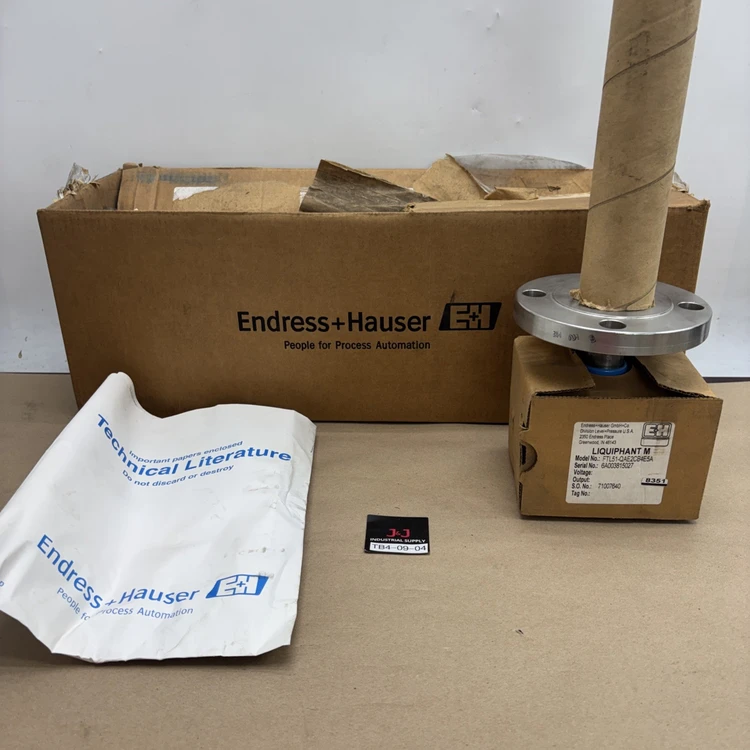 New | in-Stock ENDRESS HAUSER FTL51-QAE2CB4E5A Sensors Indiana US | J&J Industrial Supply #1407097