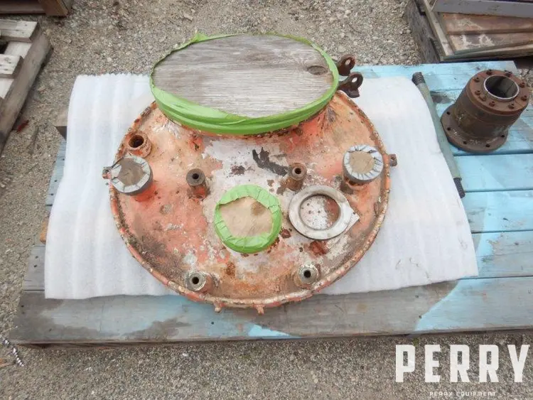 GLASS LINED COVER 2,000 GALLON Glass Lined Parts | Perry Equipment
