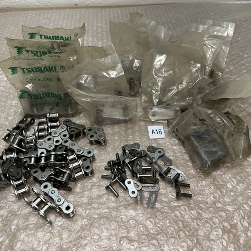 Assorted Lot Of TSUBAKI &PEER Connecting Links Fast Shipping!+ Warranty