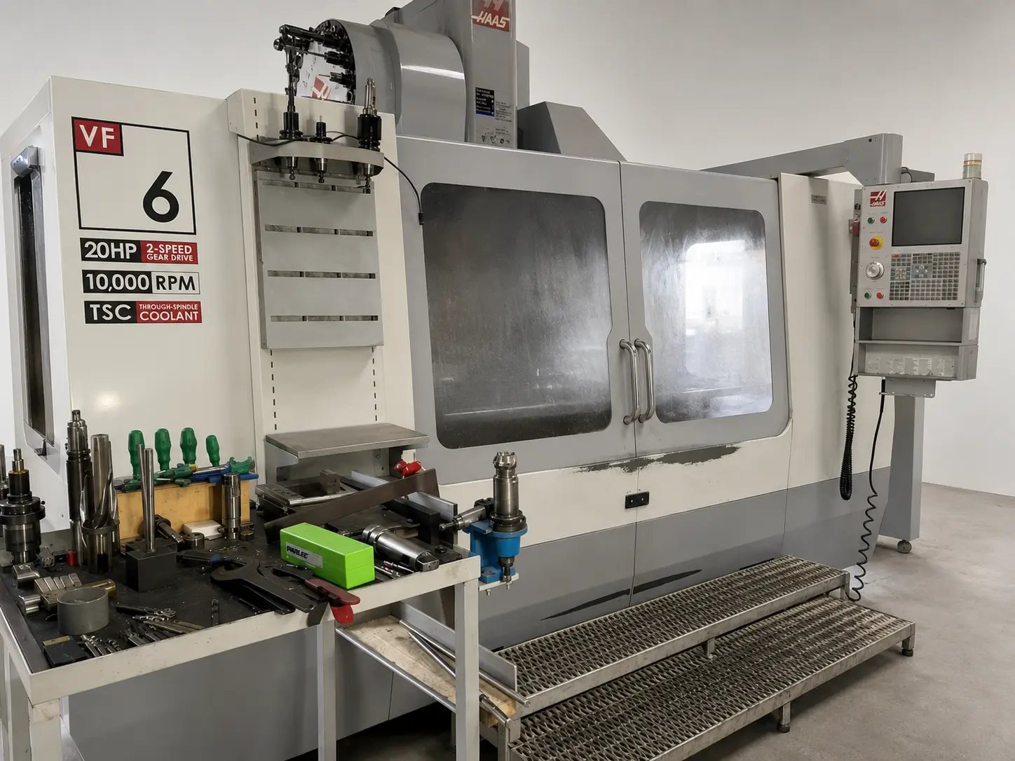 Used 2006 HAAS VF-6B/40 Vertical Machining Centers AU | ESP Machinery Australia Pty Ltd #393266