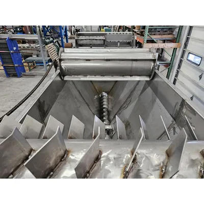 Used Lump breaker Dewatering Screw Settling Solid Liquid Separation Tank