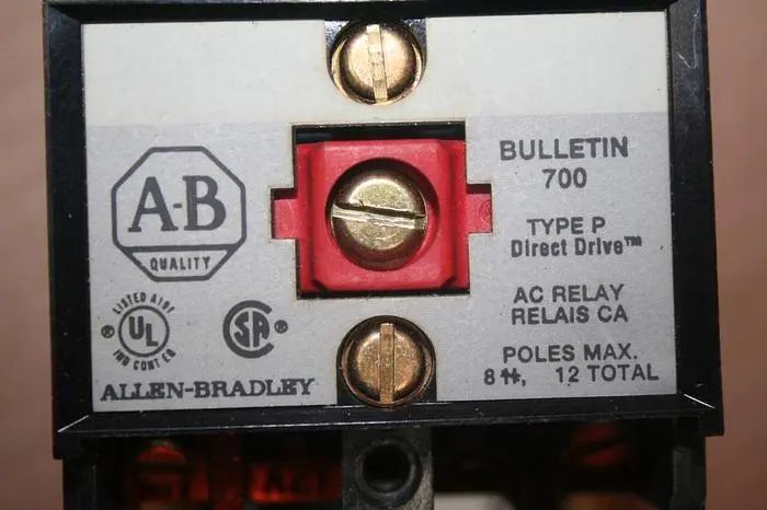 Used ALLEN BRADLEY 700-P200A1 SER B Relays & Switches Michigan US | Ideal Machinery #571549