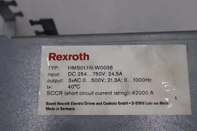 Rexroth HMS01.1N-W0036 Indradrive Drive REFURBISHED UNIT STOCK 4473