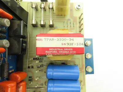 Kollmorgen Industrial Drives TPAR-3330-34 Servo Drive Amplifier 6 Card Unit