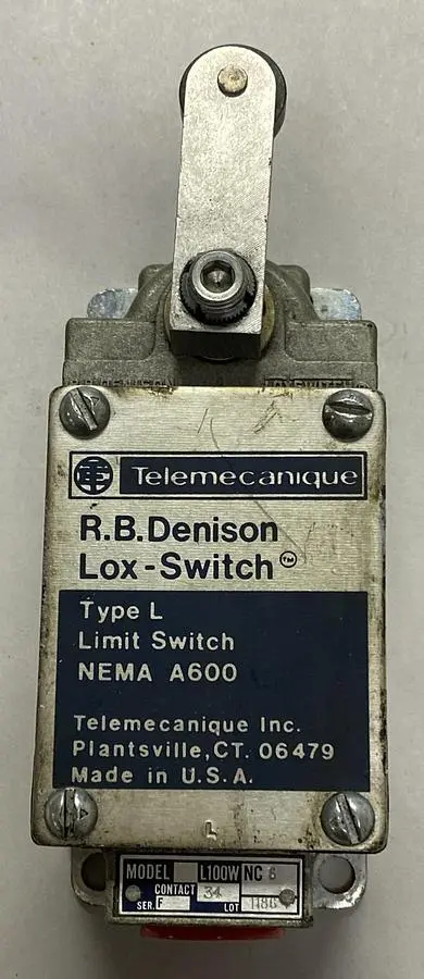 Used TELEMECANIQUE L100W Miscellaneous Equipment (Electrical & Power) | Surplus Asset Holdings #1203766