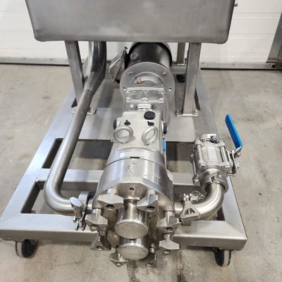 Pump Waukesha SPX Model 30 With Tank 80 Lit # 84970