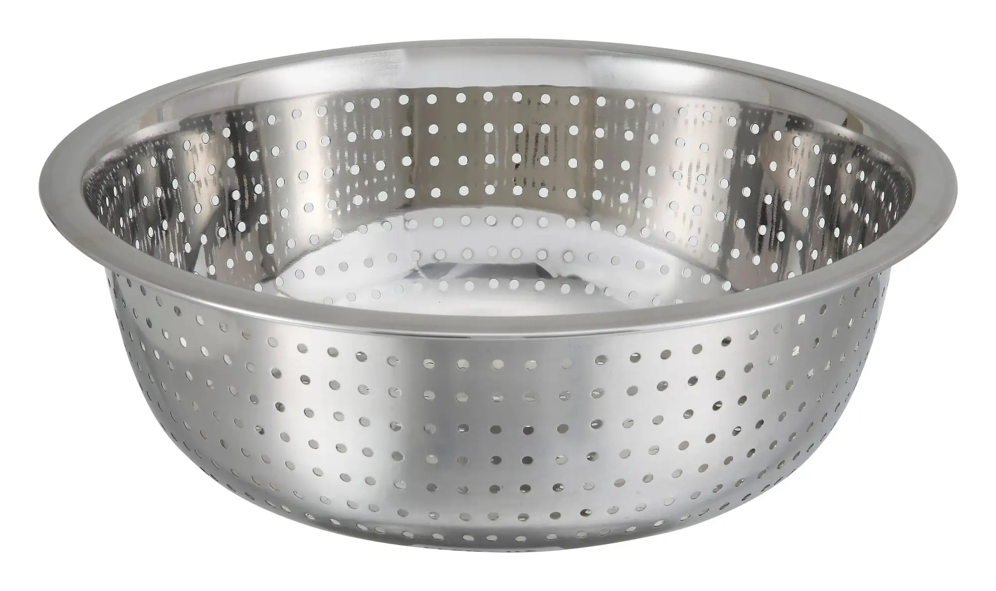 11" Colanders, Chinese Style, 2.5mm Holes, S/S (12 Each)