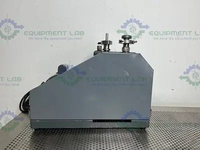 USED WELCH 1402 DUOSEAL BELT-DRIVEN ROTARY VANE VACUUM PUMP 115/230V