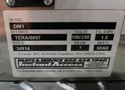 USED CONAIR DM-1