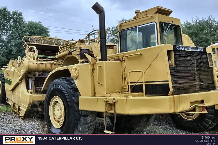 Used 1984 CATERPILLAR 615 Scrapers Louisiana US | Proxy Equipment #1377865