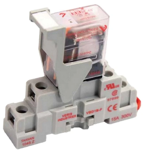 Veris FKIT-VMD1B-C24A-02A Socket Relay With Socket [New]