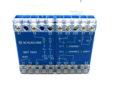 NEW SCHLEICHER SNT1001-120 SAFETY RELAY SNT1001120