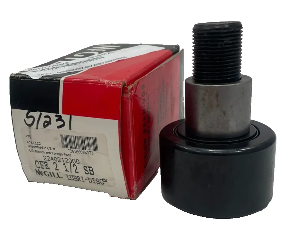 NEW REGAL MCGILL CFE 2 1/2 SB CAM FOLLOWER STUD TYPE CFE212SB