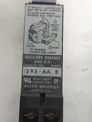 Used ALLEN-BRADLEY 595-AA Contact Blocks Ohio US | Surplus Asset Holdings #1578795