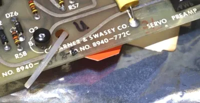 WARNER & SWASEY 8940-772C PREAMP BOARD 8940-6672 REPAIRED