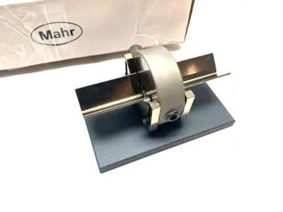 New | in-Stock MAHR DIMENSIONAIR AIR RING GAUGE 2-JET W/ GUIDE CHUTES & BASE PLATE Air Gages Michigan US | Maverick Industrial Sales #1123053