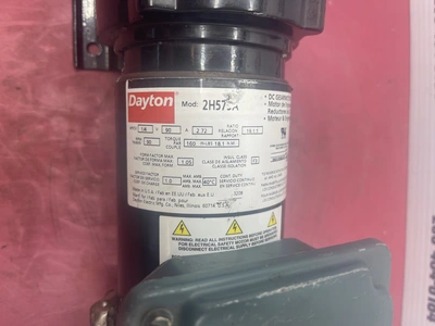 Dayton 2H575A 90RPM 90V 1/4HP Gear Motor