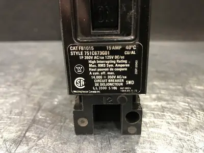 USED WESTINGHOUSE FB1015