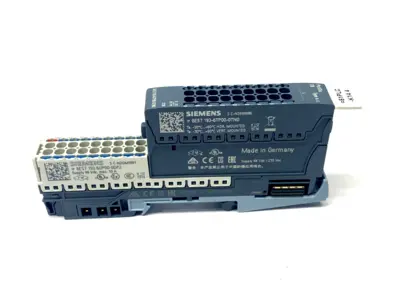 USED SIEMENS POTENTIAL DISTRIBUTOR MODULE 6ES7193-6UP00-0DP2 BASE
