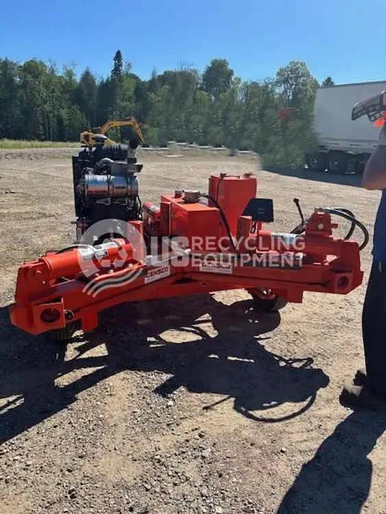 Used GENSCO WC-500 WHEEL & RIM CRUSHER Crushers Ontario CA | US Recycling Equipment #1148110