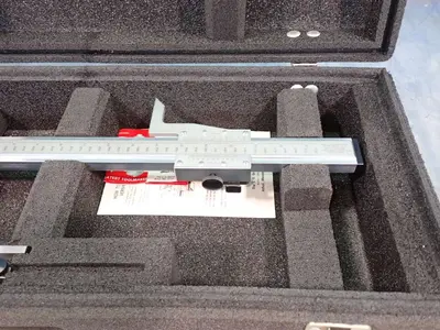 Used STARRETT 254E&M Height Gages Ohio US | HGR 24 #1233315