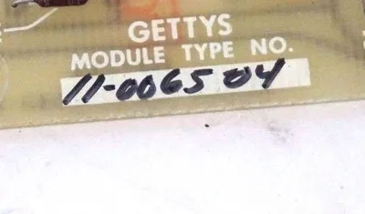 NEW GETTYS 11-0065-04 PC BOARD 11006504