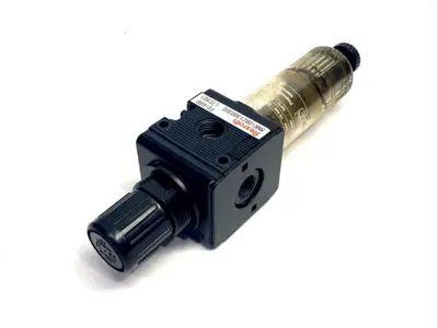 0821300300 | Bosch Rexroth  Pneumatic Filter Pressure Regulator G 1/4 - Used