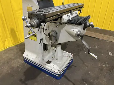 3 HP ACRA MODEL #AM-2V VERTICAL RAM TYPE KNEE MILL: STOCK #18823