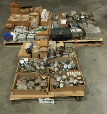 3 PALLETS OF ASSORTED INSTRUMENTATION