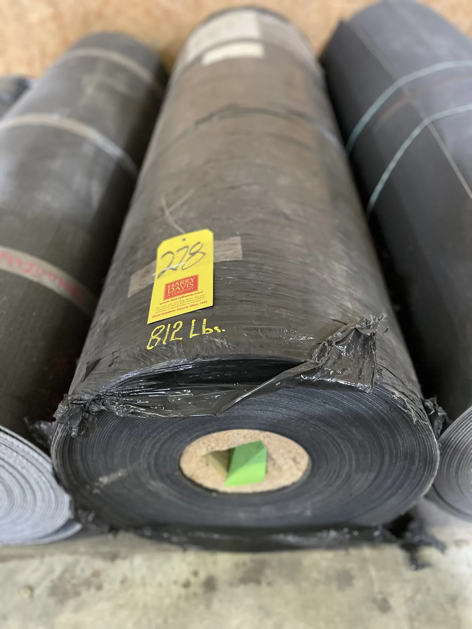 59.5” Smooth Textured PVC Conveyor Belt 3mm x 186′