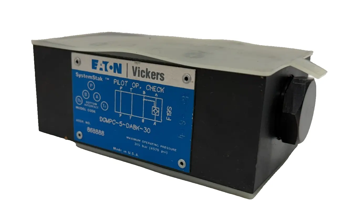 NEW VICKERS/EATON DGMPC-5-DABK-30 CHECK VALVE DGMPC5DABK30