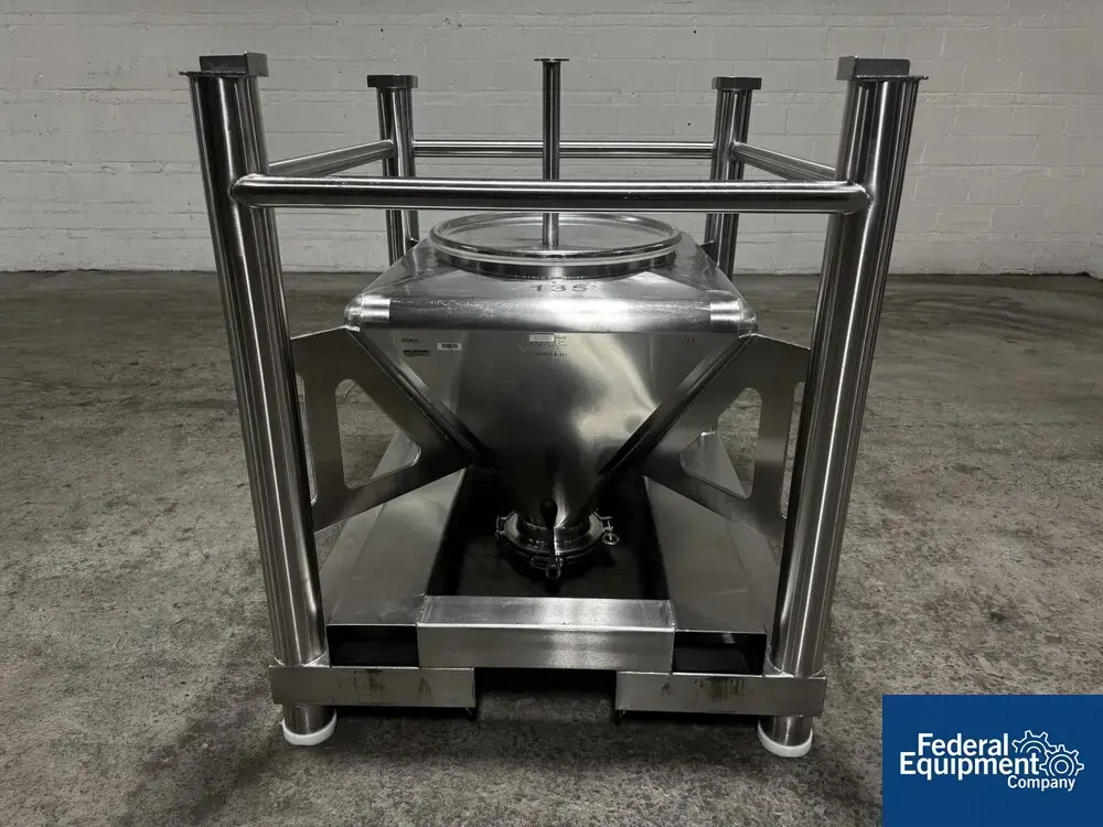 TOTE Systems 200 Liter Tote Systems Stainless Steel Tote