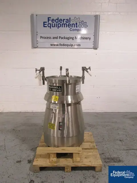 Used Russell 22" Russell Sieve, S/S, MODEL 17300 Circular Screeners Ohio US | Federal Equipment Company #131346