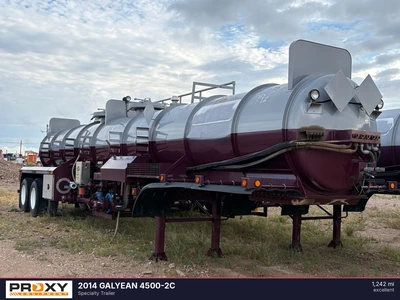 Used 2014 GALYEAN 4500-2C Tanker Trailers New Mexico US | Proxy Equipment #1498219