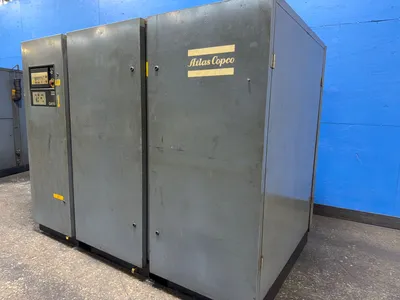 Used 1997 ATLAS COPCO GA 110 Rotary Screw & Sliding Vane Air Compressors Ohio US | HGR 24 #1229547