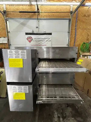 Middleby Marshall PS840G Double Stack Conveyor Oven 120,000 BTU Refurbished