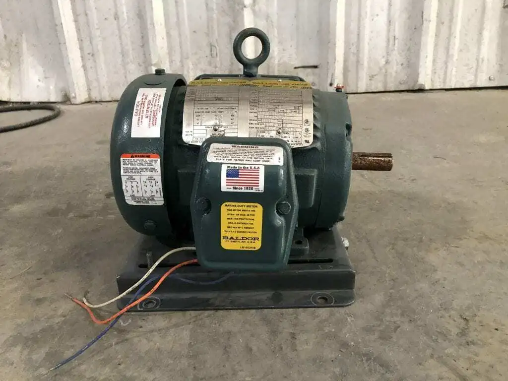 Baldor ECP3586T 2HP Electric Motor 3450RPM 208-230/460V 3PH TE