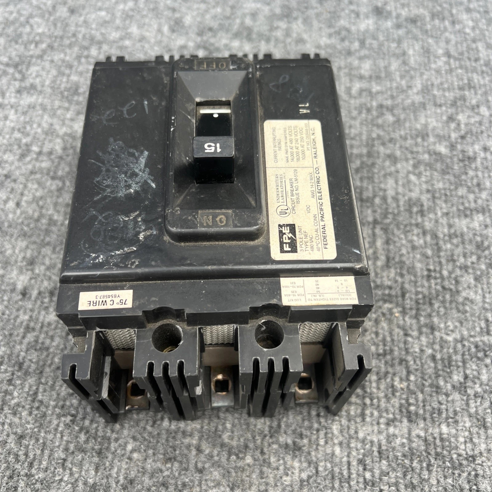 Used FPE ["NEF431015 NEF431015", "NEF431015"] Circuit Breakers California US | Davliegogo LLC #1707104