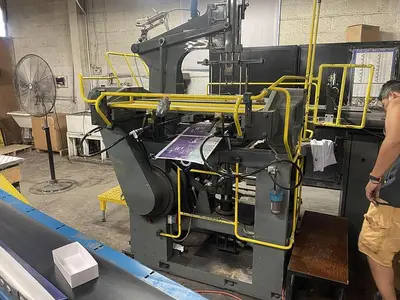 USED 2000 EMMECI MC92 SB RIGID SET-UP BOX MACHINE